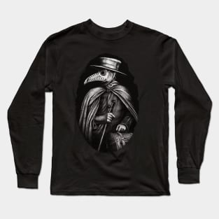 Plague Doctor (Black Death) Long Sleeve T-Shirt